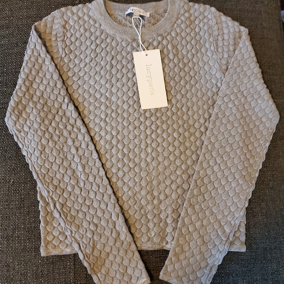 Lucy Paris Textured Bubble Sweater - Picture 4 of 4